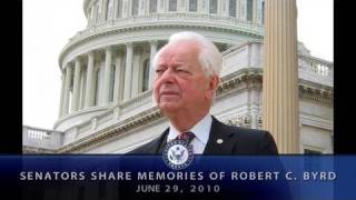 Senators Share Memories of Robert C. Byrd