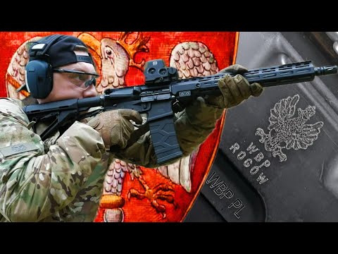 FIRST POLISH 🇵🇱 AR15 RIFLE ⚔️ WBP PIAST