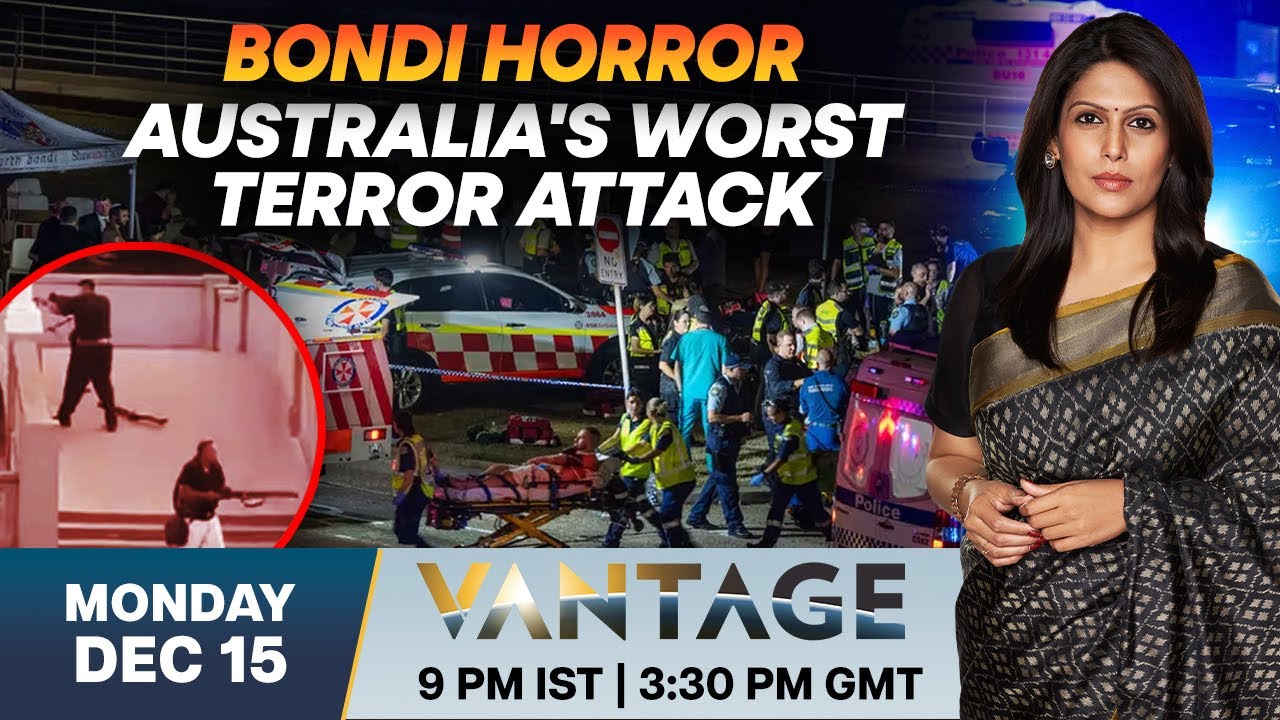LIVE | Bondi Terror Attack: Australia's PM Accused of Ignoring Antisemitism | Vantage | Palki Sharma