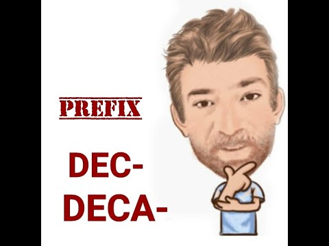Dec- and Deca - Prefix (73) Origin - English Tutor Nick P