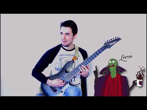 Devin Townsend  - By Your Command (guitar cover in drop A tuning)