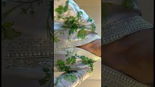 Textured Lawn Kurta Set with Dupatta in White - Video 1