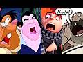 Run Compilation Of Random Moments 1 Second From Animated Movies