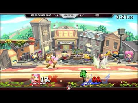 VS Weekly 1/21/16 - Winners R4 - Josh (Diddy) vs. Tremendo Dude (Shulk) - Smash 4