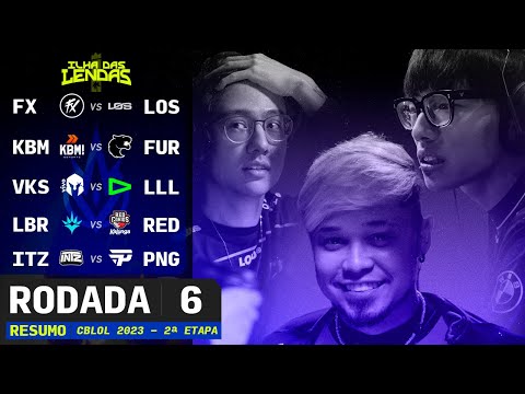 Resumo CBLOL 6ª Rodada: AVENGER enfrentou os PRIMOS TITAS e AEGIS! | Ilha das Lendas