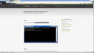 How To: Unlock HTC Bootloader