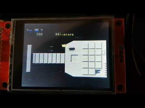 Teensy64 C64 emulator - testing Uridium