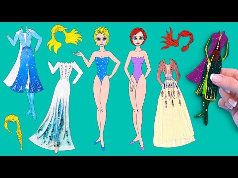 Poupées Reine Des Neiges - 15 Idées Et Astuces De Bricolage En Papier