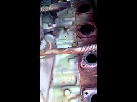 Detroit 60 series exhaust manifold removal part 2