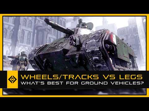 Wheels, Tracks or Legs - What's Best for Sci-Fi Ground Vehicles?