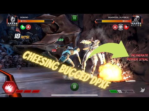 Cheesing Bugged Variant 8.1.2 Deadpool X-Force Boss | Marvel Contest Of Champions