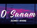 O Sanam Slowed Reverb Kk Shreya Ghoshal VATU Lofi Song Channel