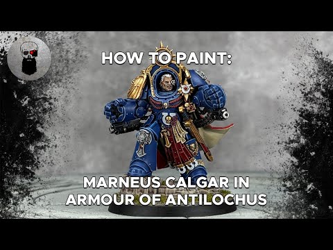 Contrast+ How to Paint: Marneus Calgar in Armour of Antilochus