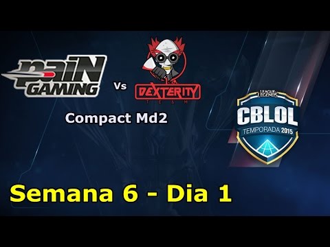 paiN Gaming x Dexterity - CBLOL 2015 - S6 D1