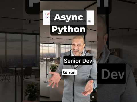 Async for Python (why you want to use asyncio)