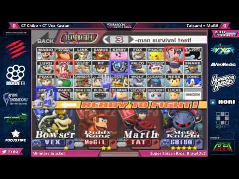 YBO 2012 Brawl - CT Chibo + CT Vex Kasrani vs Katsumi + MoGil