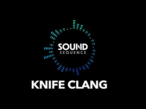 Knife Blade Clang | SFX Audio SOUND EFFECT | Copyright Free