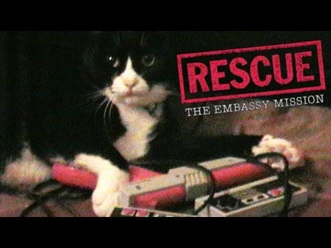 rescue the embassy mission nes gameplay