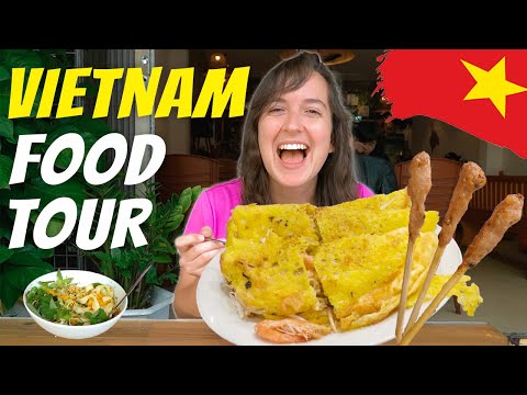 O melhor tour gastronômico vietnamita em DA NANG! | 🇻🇳 A comida vietnamita central nos surpreendeu