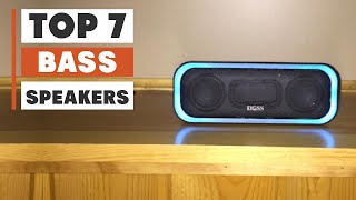 Top 7 Best Bass Speakers for Deep Bass Lovers