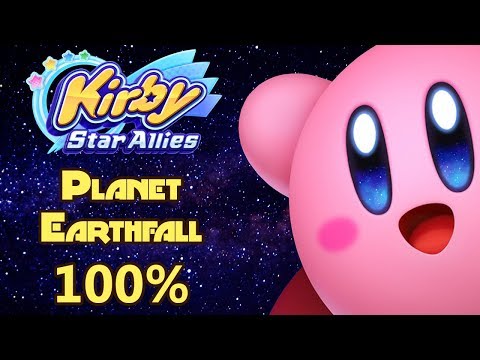 Kirby Star Allies • Planet Earthfall 100% Playthrough