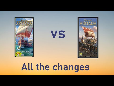 7 Wonders all changes to Armada in new edition