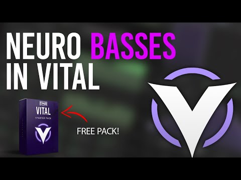 Neuro basses like Noisia in Vital tutorial