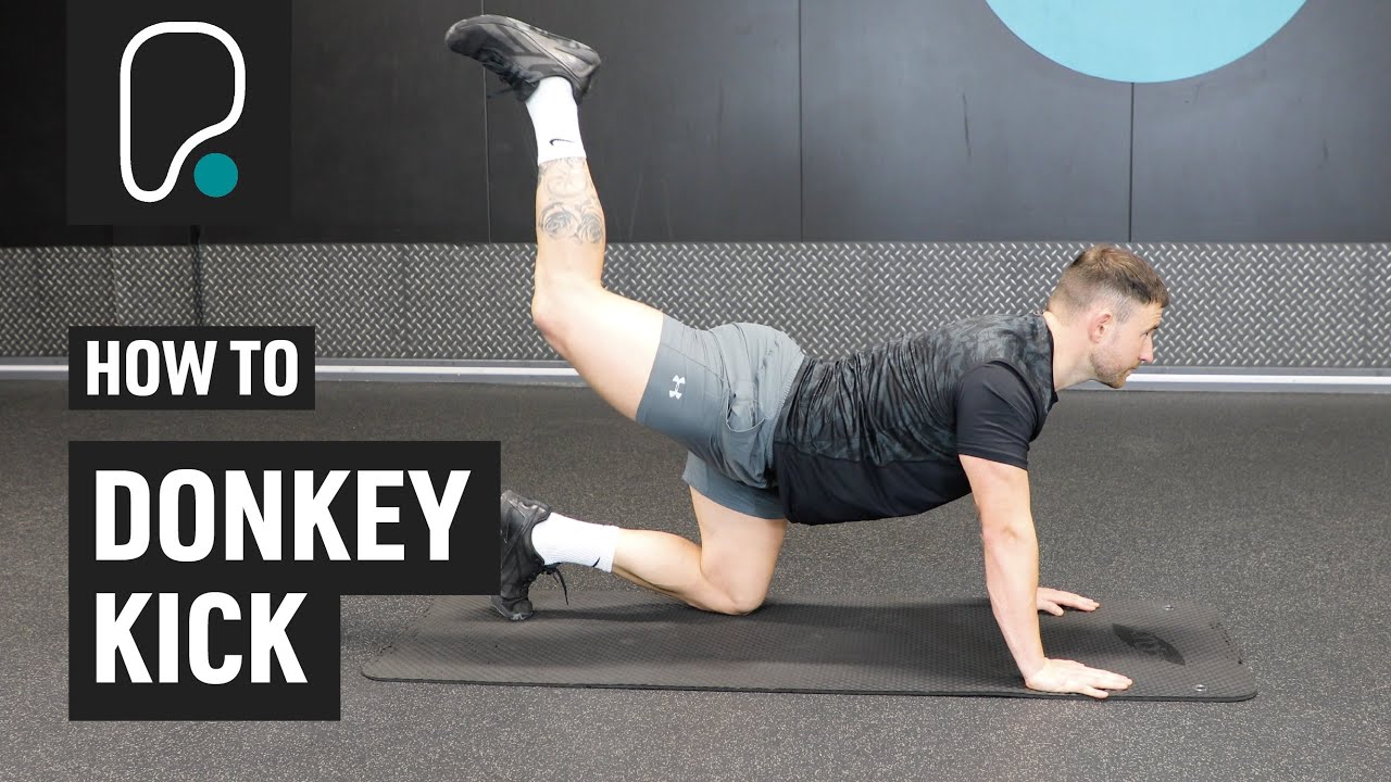 How To Do Donkey Kicks - YouTube