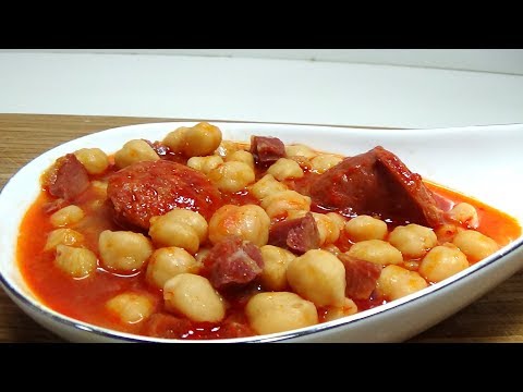 Recetas de Garbanzos y Chorizo