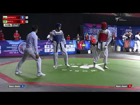 102 R64 Men  63kg BUL DIMITROV D  BRA BRAZ J E