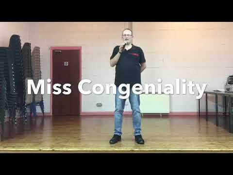 BEGINNER LINE DANCE LESSON 41 - Miss Congeniality