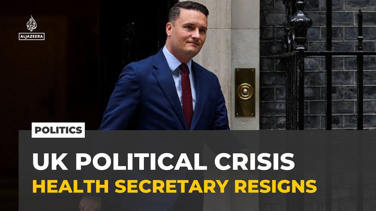 UK Health Secretary Wes Streeting resigns as pressure grows on PM Keir Starmer