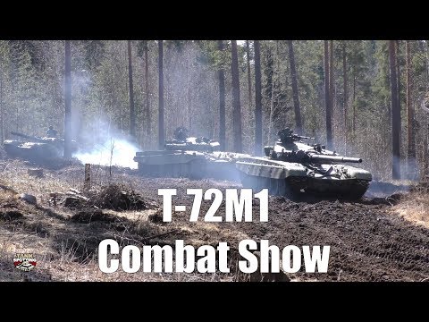 T-72 Tank Platoon Combat Show Full, First Set - Kevätsawutus 2017 - Parola Armour Museum [4K UHD]