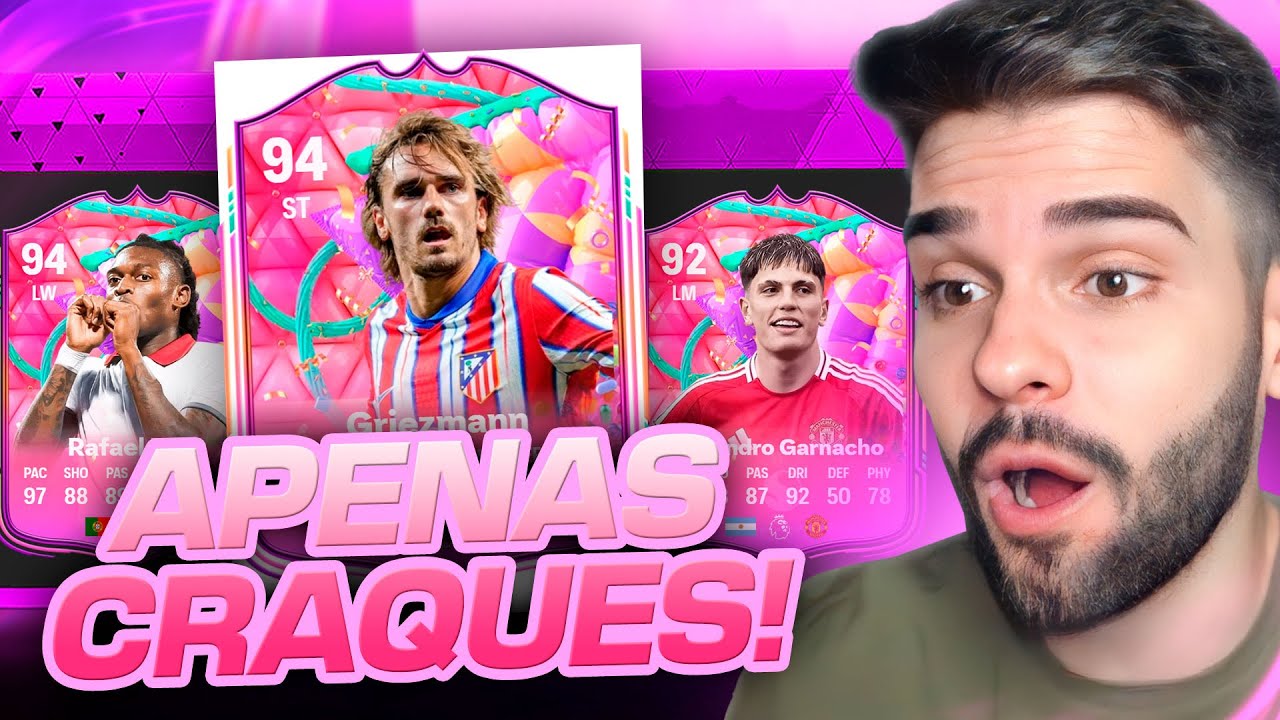 RECORDE DE FUT BIRTHDAY NO MESMO FUT DRAFT! ✅✅✅ FC 25