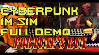 Fortune's Run Full Demo Cyberpunk Immersive Sim