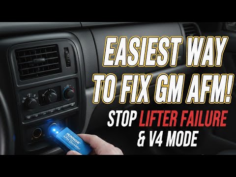 Easiest Way to Disable GM AFM/DFM Forever! (Stop Lifter Failure & V4 Mode)