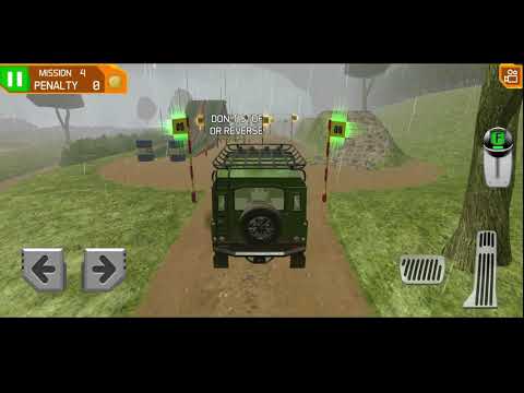 4x4 Dirt Offroad Parking #1 Mission 1- 4  Jeep Car Android gameplay!