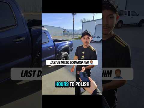 Last detailer costed our client over $1700 😳💔 #shorts #detailing #inlandempire