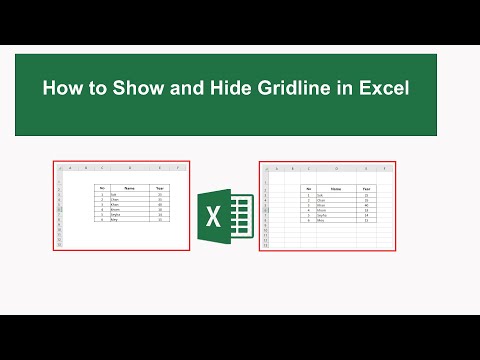 How to Show or Hide Gridlines in Excel (the Easy Way)