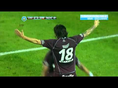 Gol Silva Lanús 2 - Arsenal 0 - Inicial 2013