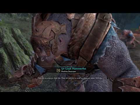 Middle-earth™: Shadow of War™ - Ar-Baruk Pain Lover bodyguard finsher