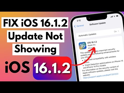 How To Fix iOS 16.1.2 Update Not Showing on iPhone