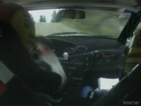 WRC99 Finland - Thomas Radstrom crash