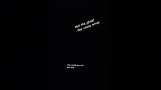 Not the ghost- @thecranewives  #mood #music #ghost #lifeseries #chain #dissapointed #ioicbtcodwmd