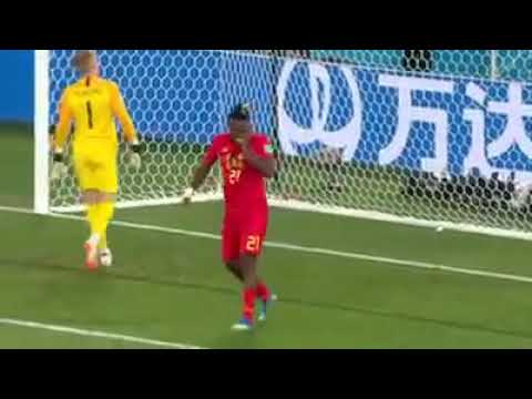 Michy Batshuayi goal celebration fail world cup 2018 360p