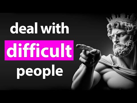 5 Stoic Ways of Dealing With Difficult People   Marcus Aurelius   Stoicism 35