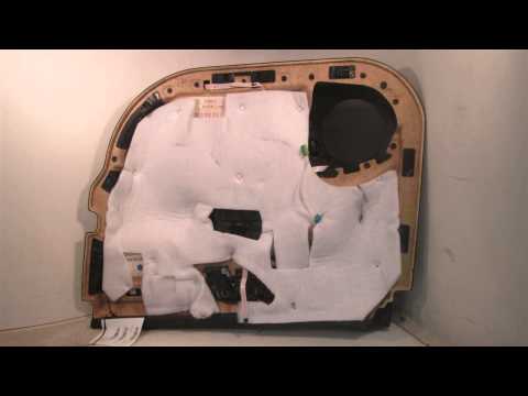 2007 Mercedes R350 Front door trim panel / liner LH BLK GOOD SHAPE 251TYPE - mbiparts.com Use... OEM