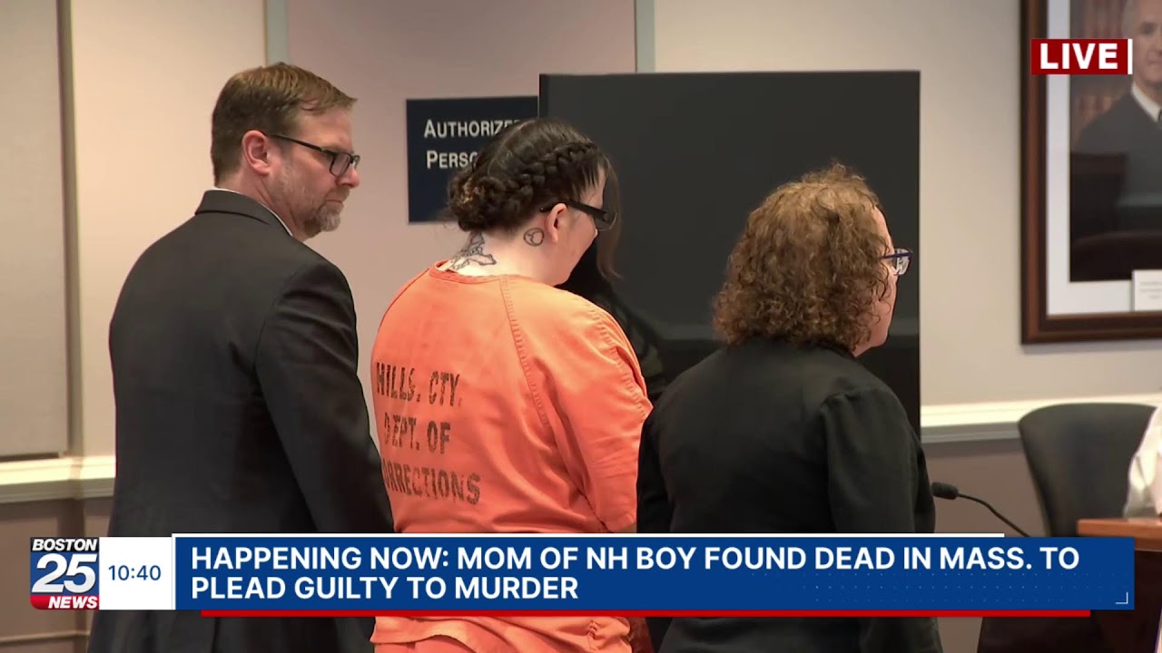 HAPPENING NOW: Mom of NH boy found dead in Mass. to plead guilty to murder