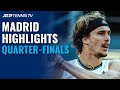 Zverev Battles Nadal; Thiem, Ruud, Berrettini Eye Semi-Final Spot | Madrid 2021 Day 6 Highlights