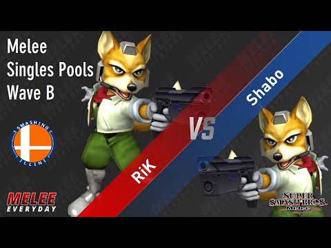 Show Me Your Moves 19 - RiK (Fox) vs. Shabo (Fox) - SSBM - $5 Money Match